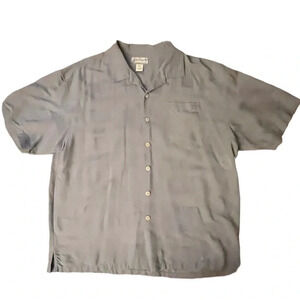 Big Dog Resortwear Men’s Silk Button up Shirt